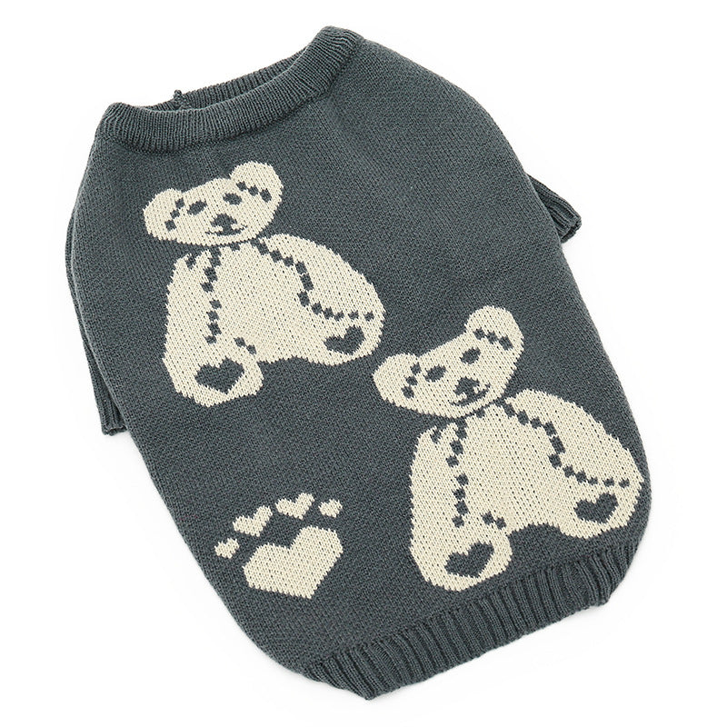 Winter Warm Thick Pet Sweater Large Breed Apparel