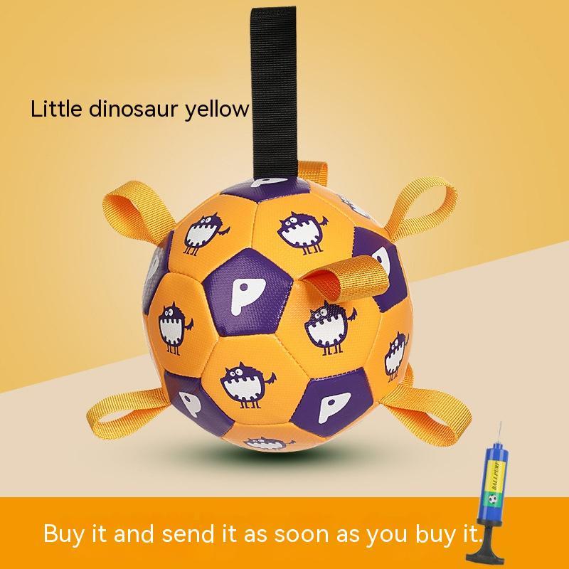 Interactive Football Pet Outdoor Chew Toy Durable Long Lasting