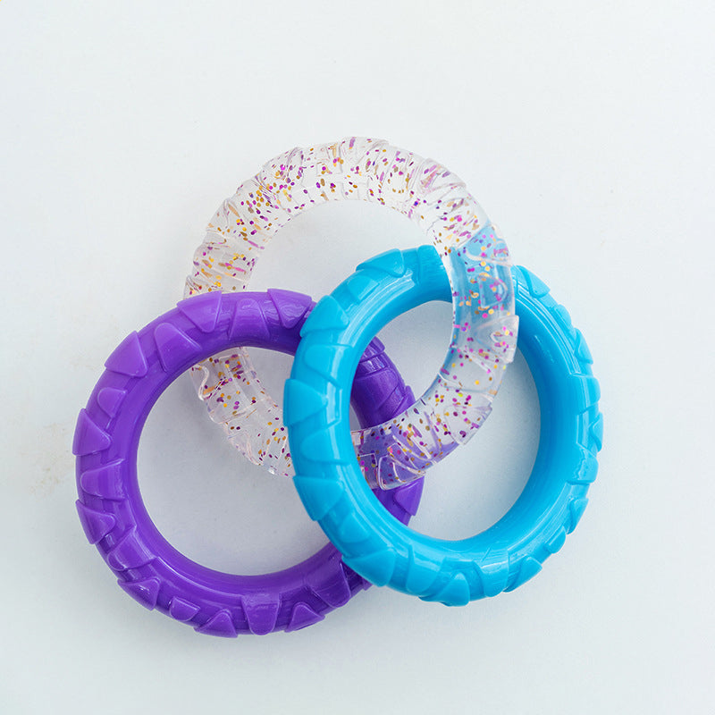 Floating Flying Disc Interactive Pet Chew Toy