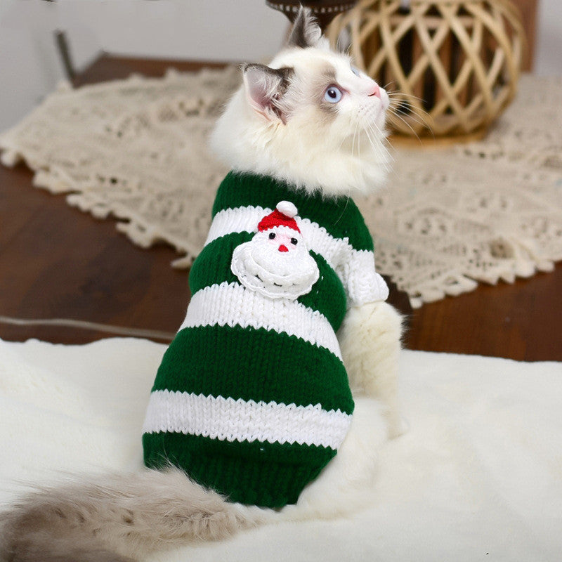 Warm Sweater Pet Clothing Hairless Cat Apparel