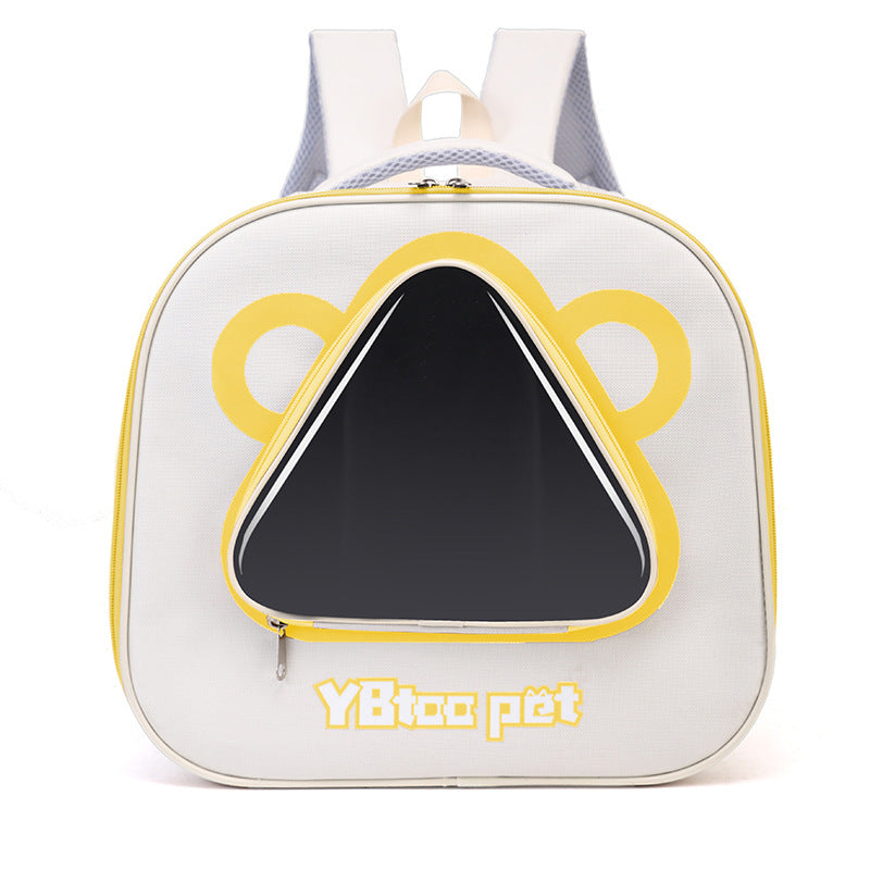 Portable Large Capacity Breathable Pet Backpack Travel Bag