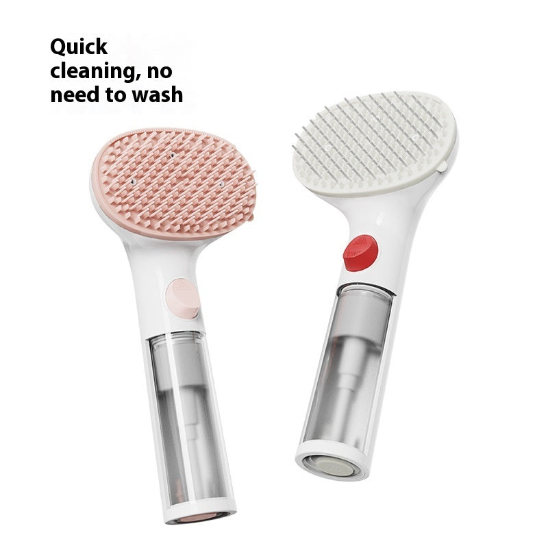 3 In 1 Pet Steam Cleaning Grooming Hair Removal Brush