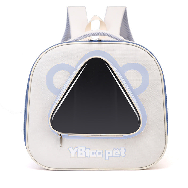 Portable Large Capacity Breathable Pet Backpack Travel Bag