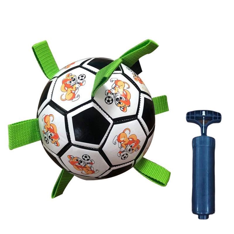 Bite-Resistant Dog Football Interactive Chew Toy