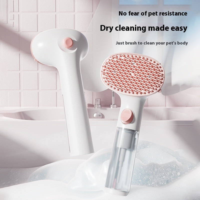 3 In 1 Pet Steam Cleaning Grooming Hair Removal Brush