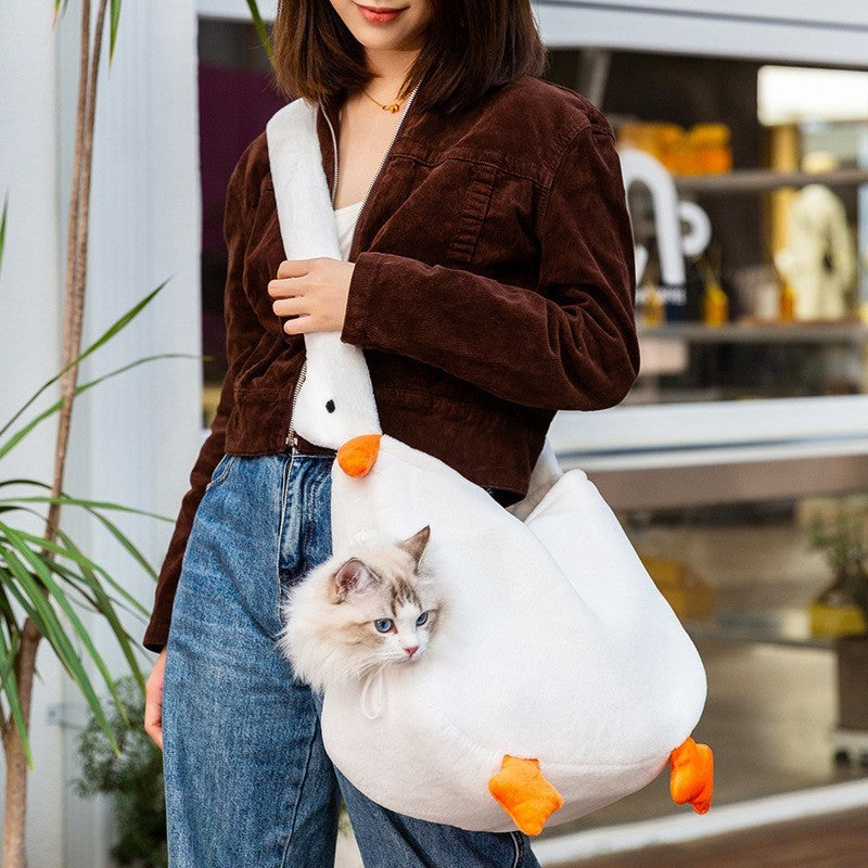 Animal Shaped Portable Pet Backpack Diaper Travel Bag