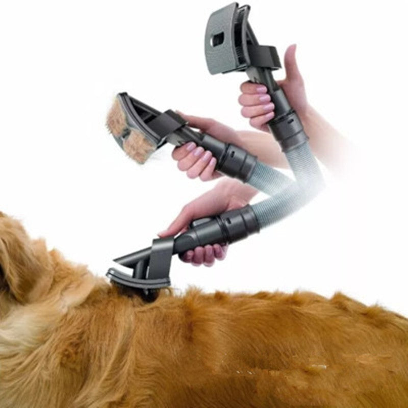 Pet Grooming Brush Vacuum Cleaner Attachment Hair Removal Tool