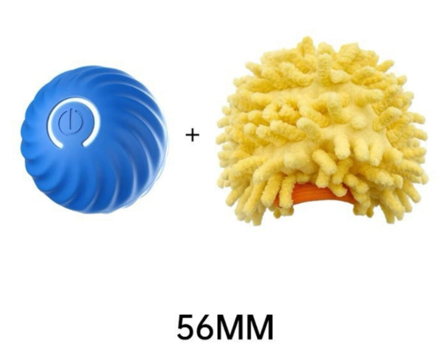 Durable Rubber Chew Ball Interactive Pet Training Toy