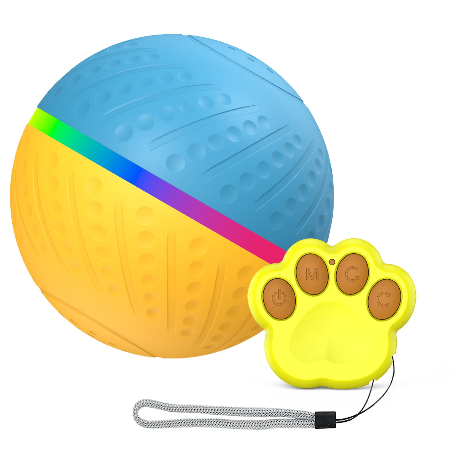 Remote Control Bite-Resistant Interactive Smart Ball Pet Toy