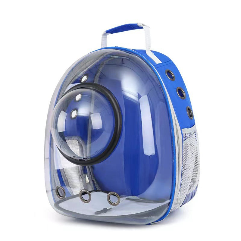 Large Capacity Transparent Breathable Pet Backpack Bag
