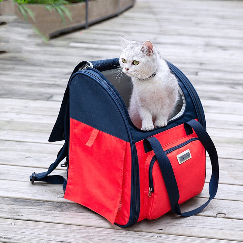 Waterproof Breathable Portable Pet Backpack Handbag