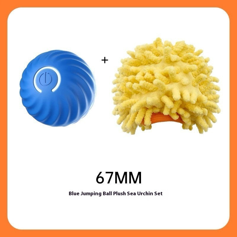 Durable Rubber Chew Ball Interactive Pet Training Toy