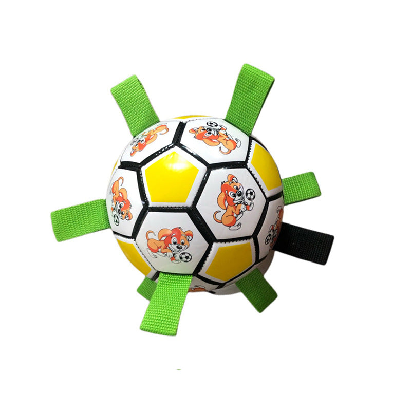 Bite-Resistant Dog Football Interactive Chew Toy