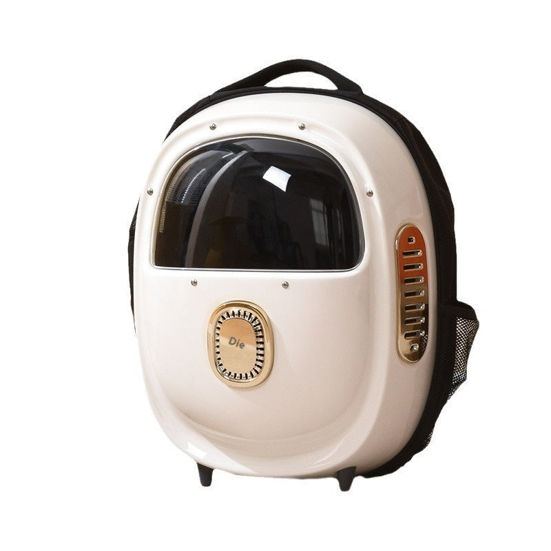 Climate-Control Ventilated Space Capsule Pet Backpack Travel Bag