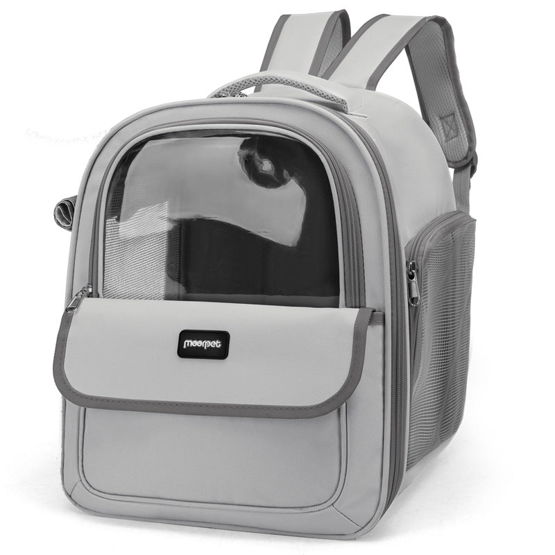 Breathable Portable Pet Shoulder Backpack Travel Bag