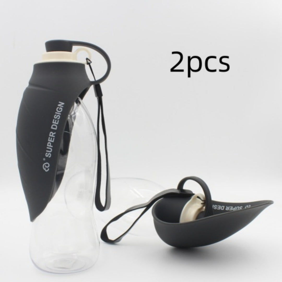 Portable Leak Proof Pet Water Dispenser Bowl Bottle