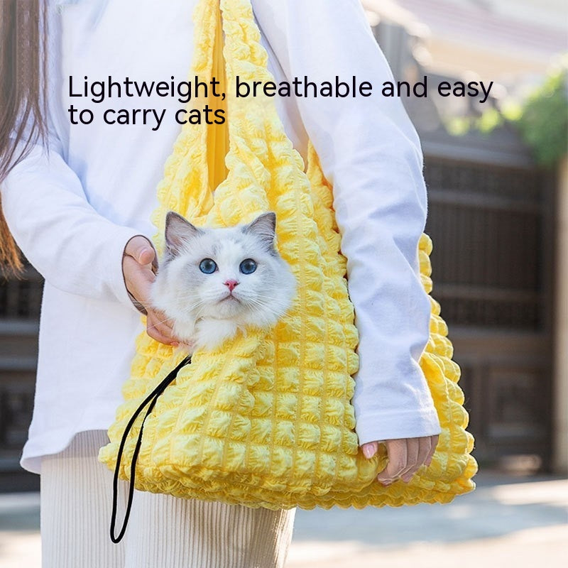 Animal Shaped Portable Pet Backpack Diaper Travel Bag