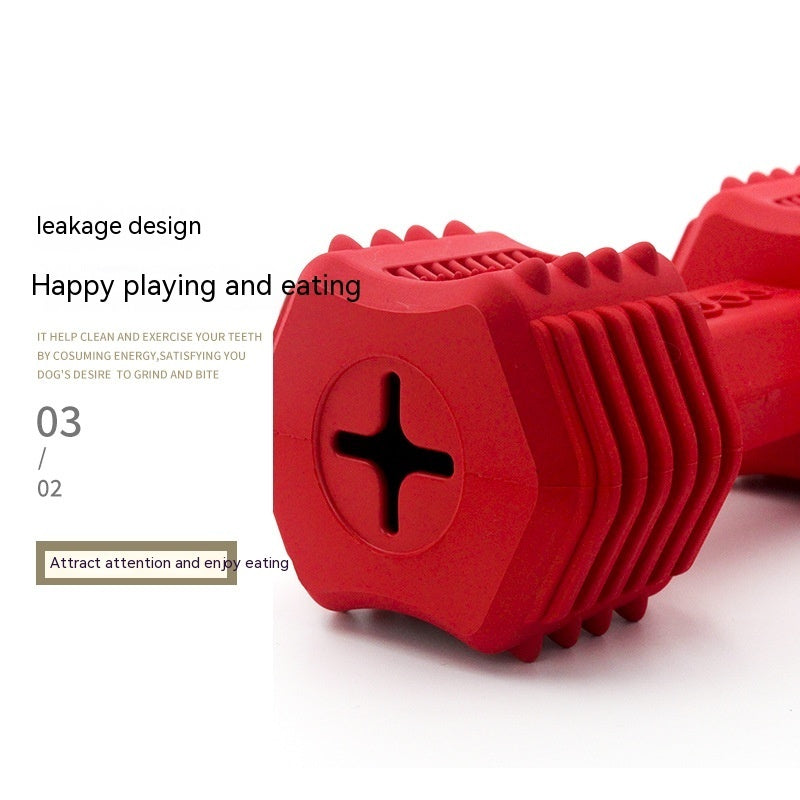 Interactive Rubber Pet Chew Treat Dispensing Toy