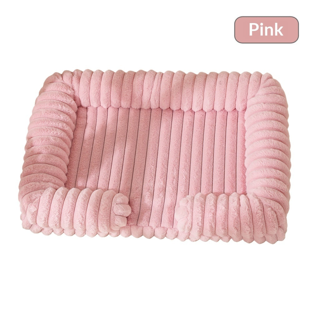Warm Large Pet Sleeping Mat Bed Cushion Pad