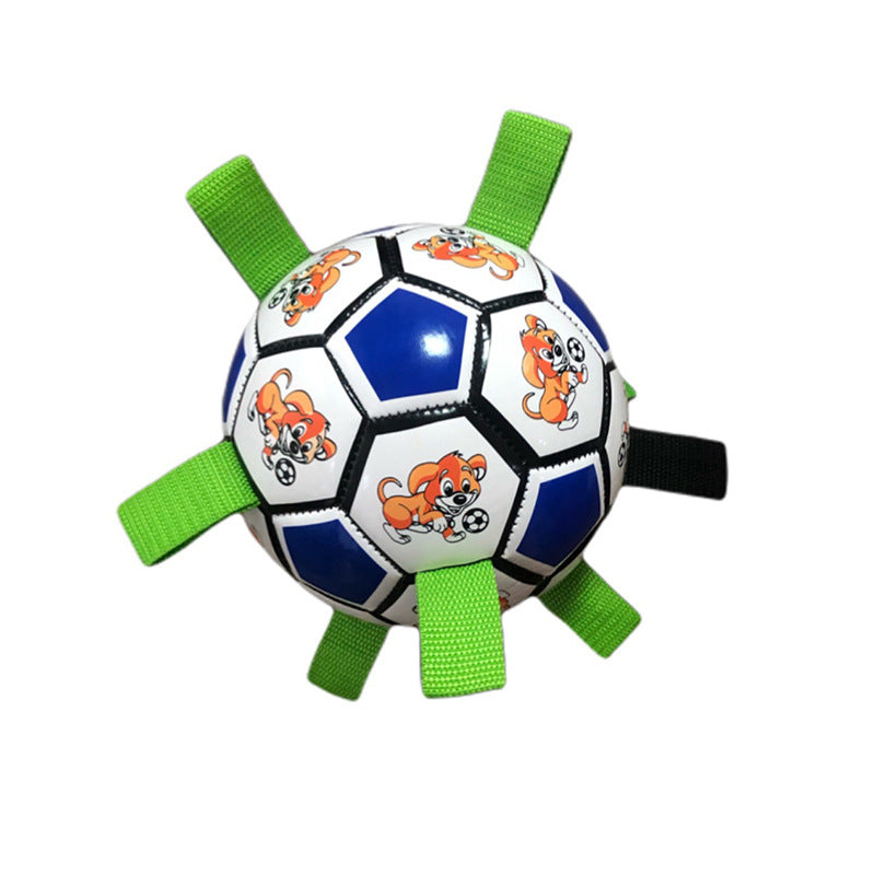 Bite-Resistant Dog Football Interactive Chew Toy