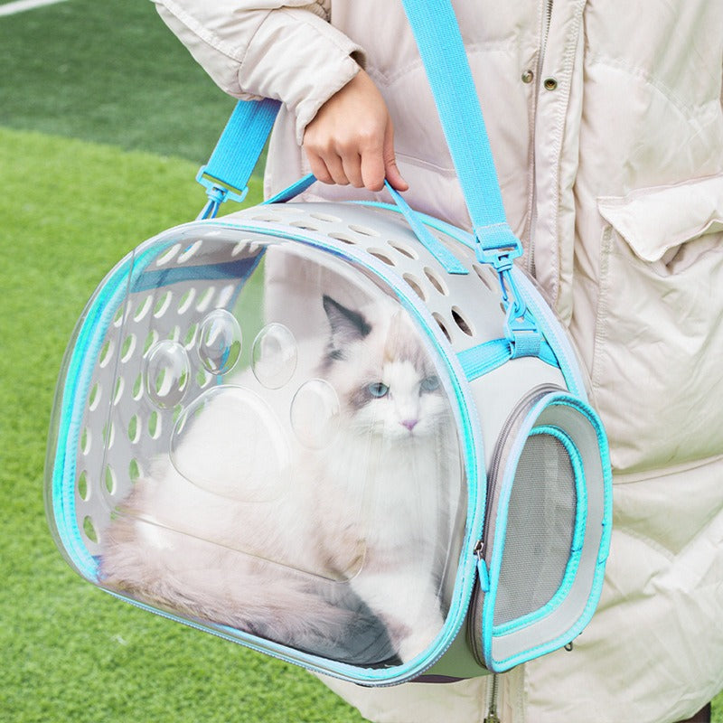 Transparent Space Capsule Pet Backpack Travel Bag