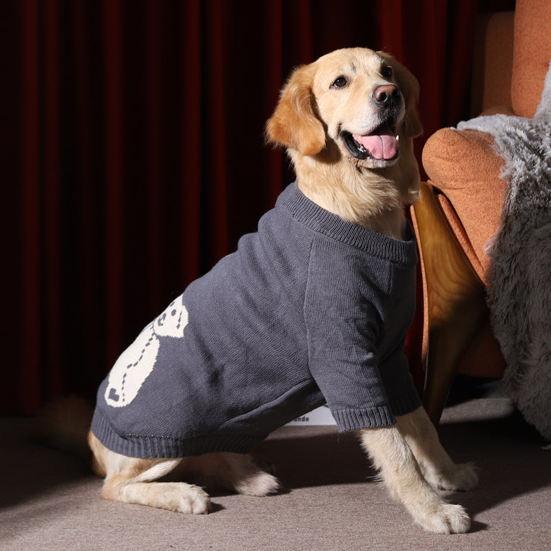Winter Thickened Pet Sweater Large Breed Apparel