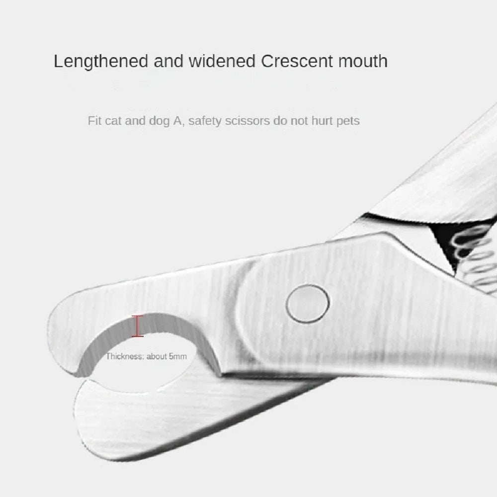 Professional Pet Nail Clipper Sharp Safety Grooming Trimmer