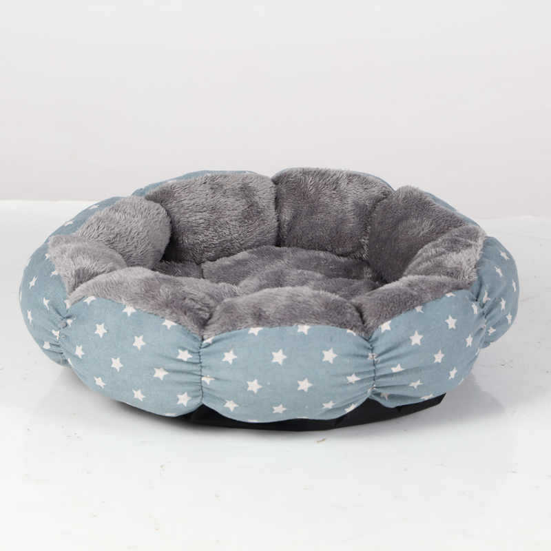 Calming Donut Round Fluffy Pet Sleeping Bed