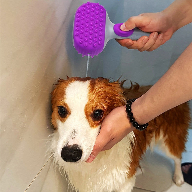 Pet Bath Brush Floating Hair Cleaning Grooming Tool