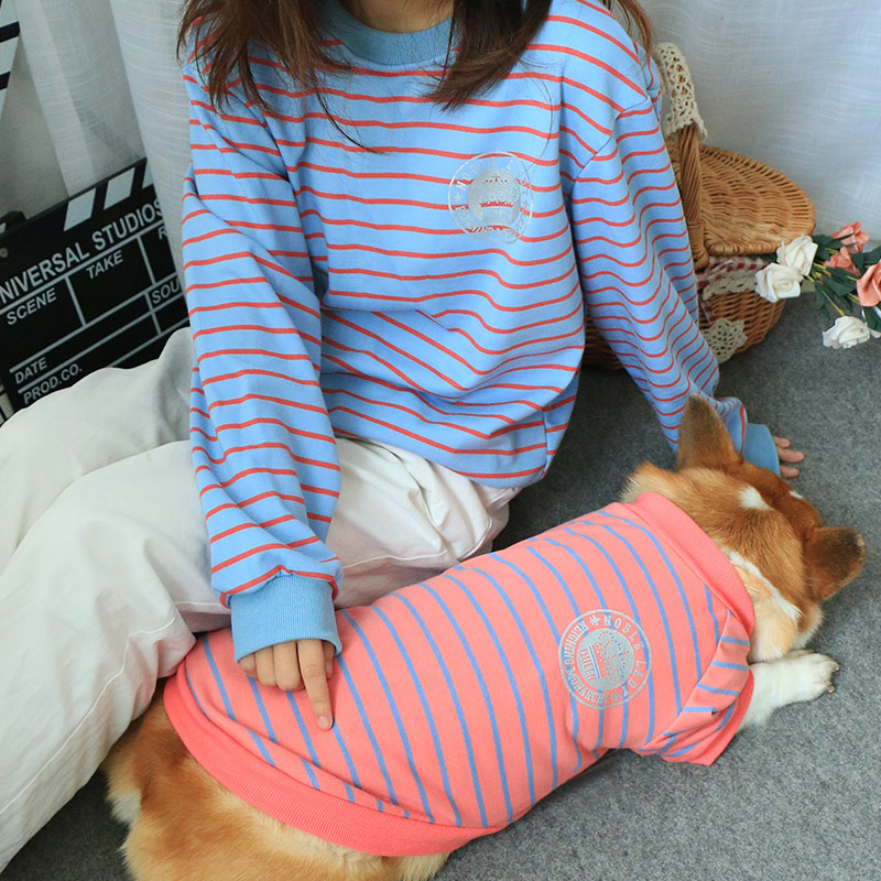 Parent-Child Style Pet Sweater Clothing Set