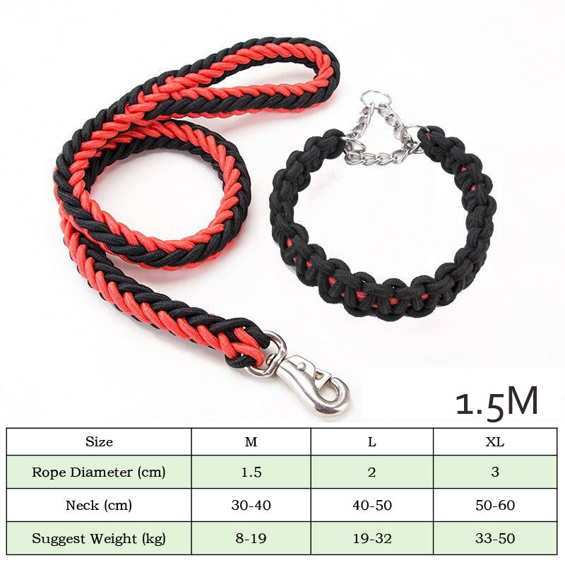 Heavy Duty Pet Nylon Braided Training Walking Leash