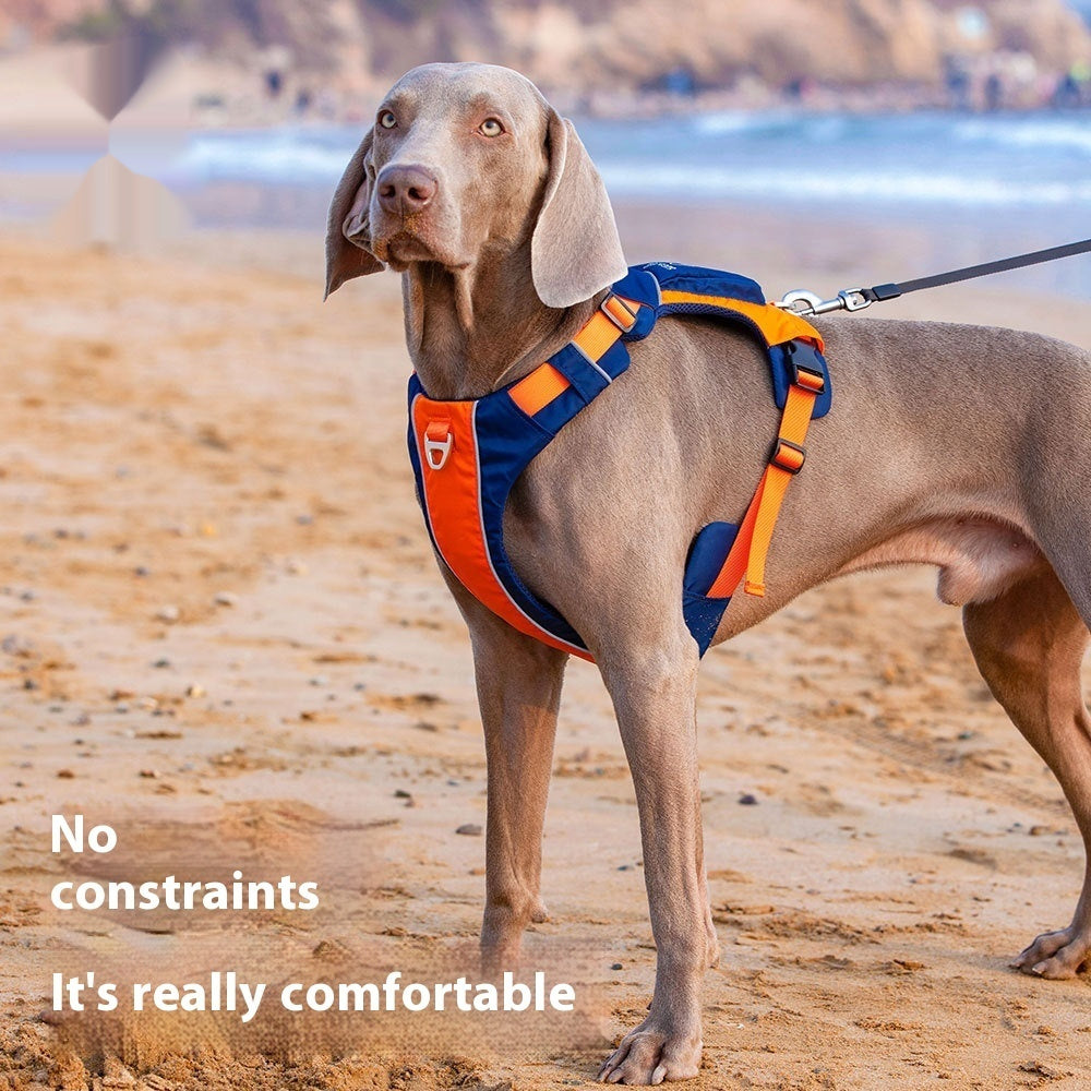 Pet Vest Style Chest Strap Walking Harness Leash