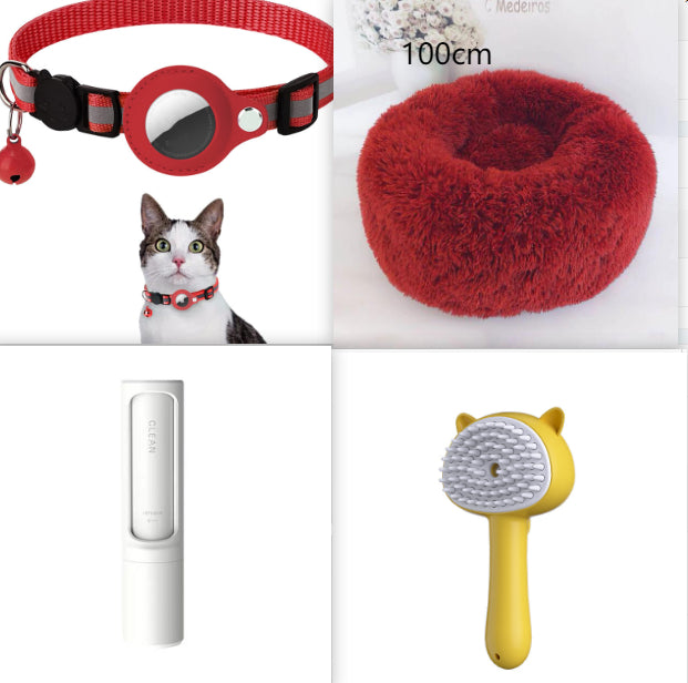Rechargeable Pet Mist Grooming Self Cleaning Slicker Brush