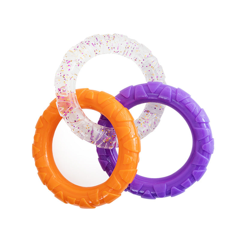 Floating Flying Disc Interactive Pet Chew Toy