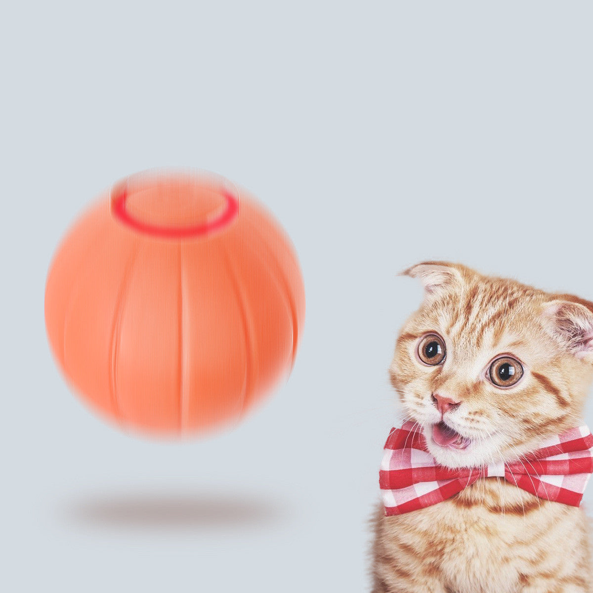 Smart Bouncing Silicone Rolling Pet Toy Interactive Ball