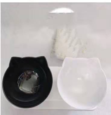 Non Slip Double Raised Pet Feeder Bowl With Stand