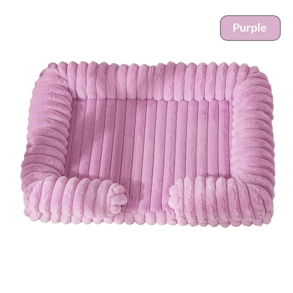 Warm Large Pet Sleeping Mat Bed Cushion Pad