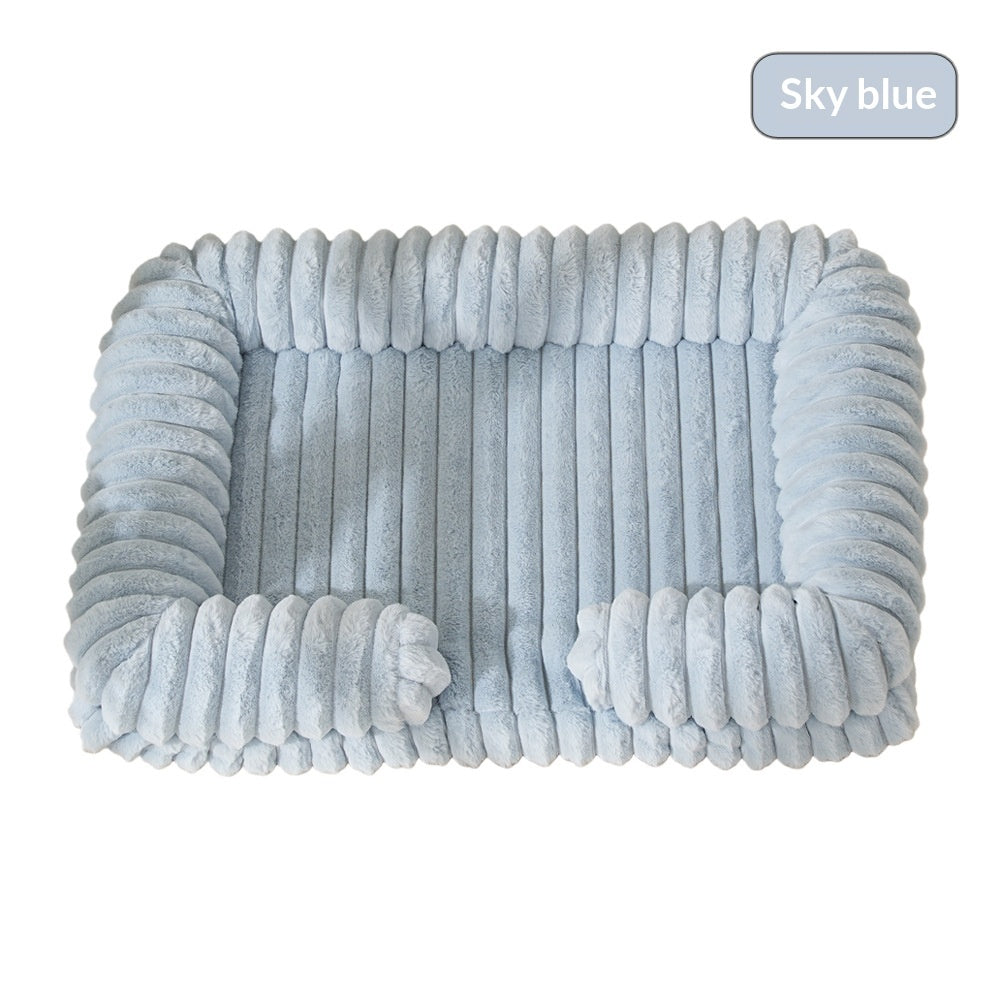 Warm Large Pet Sleeping Mat Bed Cushion Pad