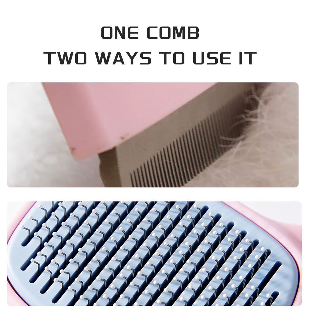 Pet Deshedding Grooming Brush Dematting Hair Removal Tool