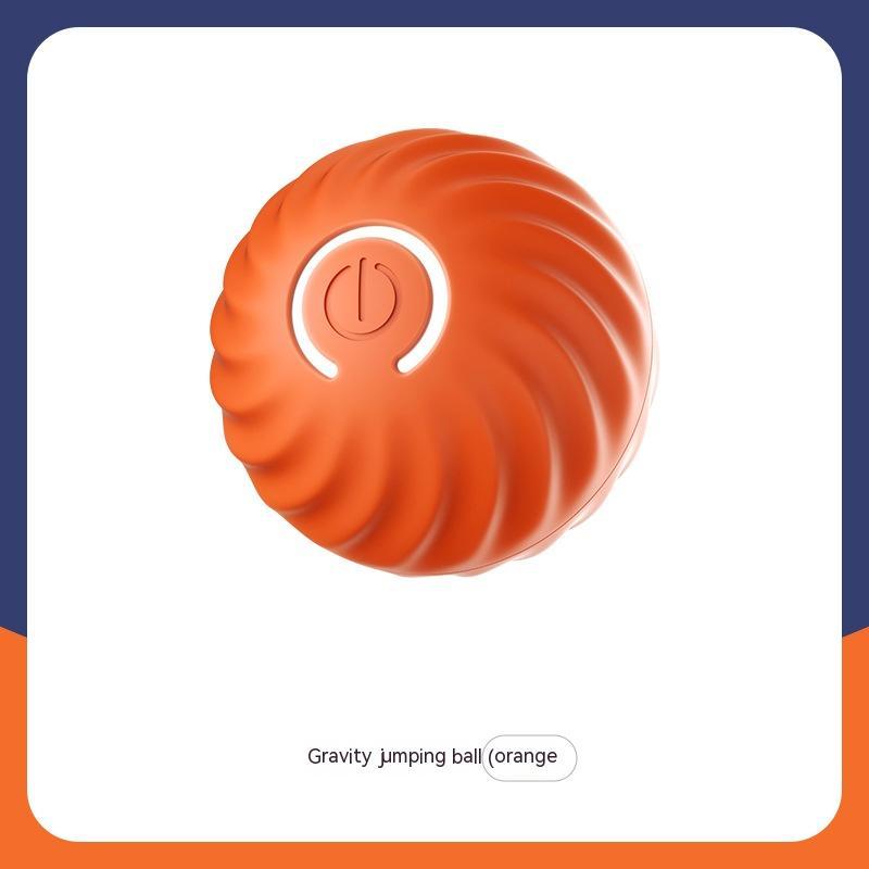 Durable Rubber Chew Ball Interactive Pet Training Toy