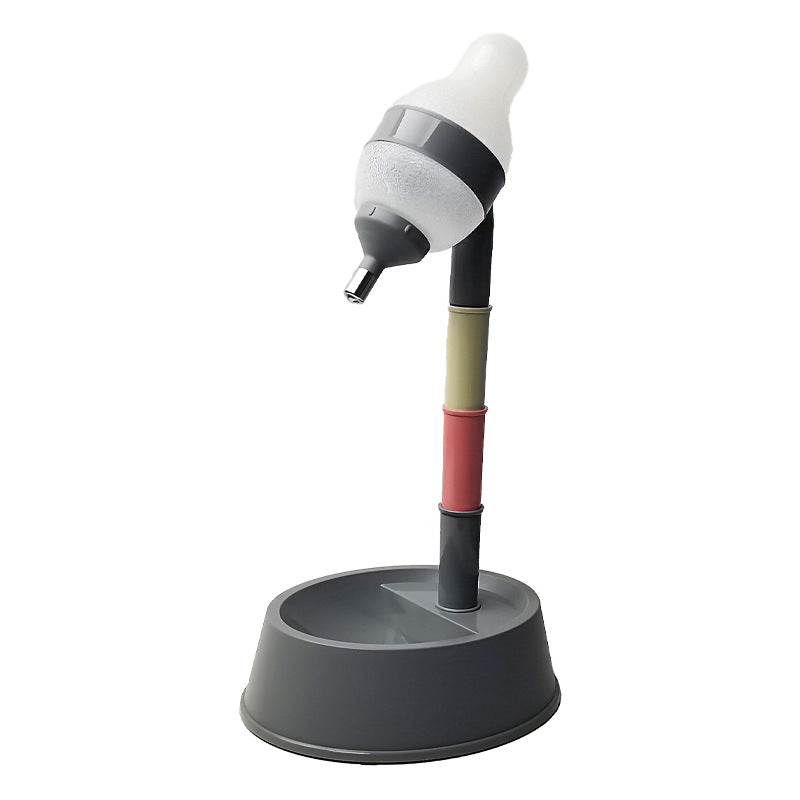 Adjustable Height Automatic Pet Water Dispenser Fountain Feeding Bowl